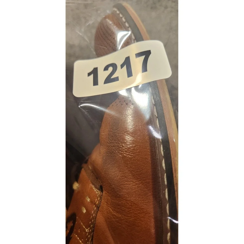 Steve Madden Shoes Mens Size 10 Brown Leather Derby Cap Toe Dress Lace‎ Up